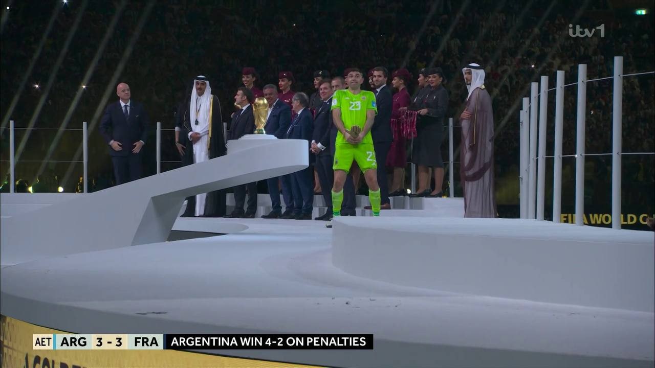 AET ARGENTINA WIN 4-2 ON PENALTIES