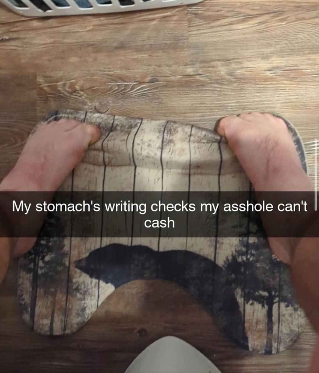 writing checks my asshole can't cash
