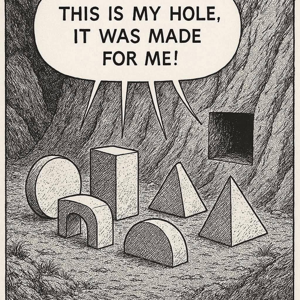THIS IS MY HOLE, IT WAS MADE FOR ME! A