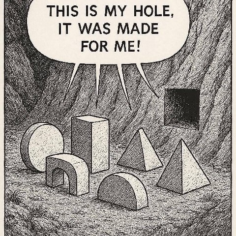 THIS IS MY HOLE, IT WAS MADE FOR ME! A