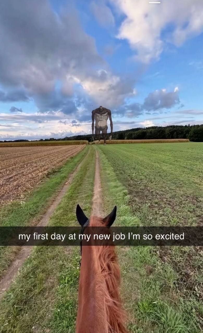 a my first day at my new job so excited