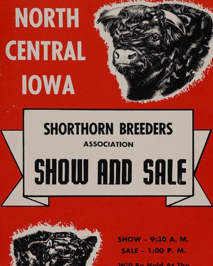a NORTH CENTRAL i) att IOWA SHORTHORN BREEDERS ASSOCIATION HOW AND SAL wet An 7
