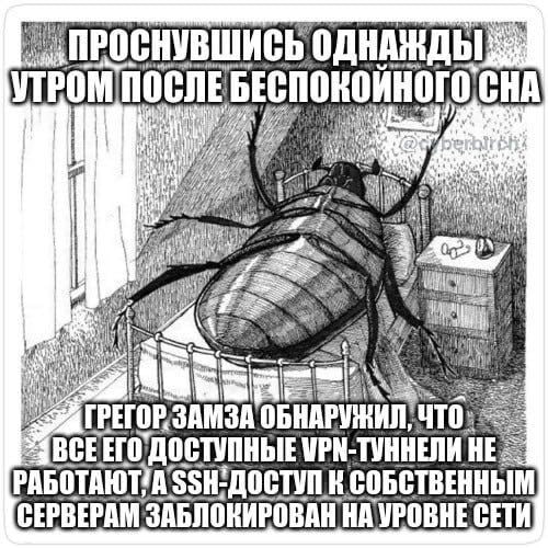 ПРОСНУВШИСЬ УТРОМ #2 BCEE ДОСТУПНЫЕ РАБОТАЮТ. СОБСТВЕННЫМ CEPBEPAM ЗАБЛОКИРОВАН СЕТИ