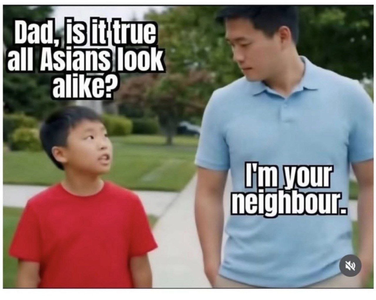 all Asians look alike? your