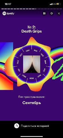 18:47 LTE spotity пох 2: Death Grips i Пик прослушивания: Сентябрь Поделиться историей