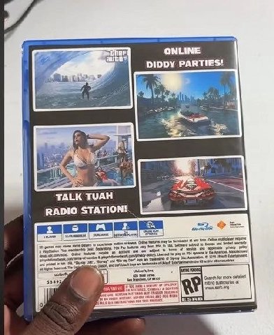 my informant in Rockstar Nigeria spoiled disk for GTA VI