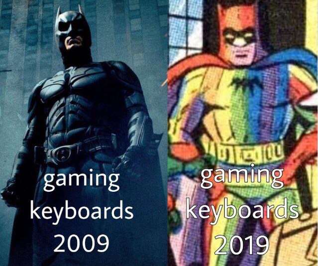 gaming keyboards 2009