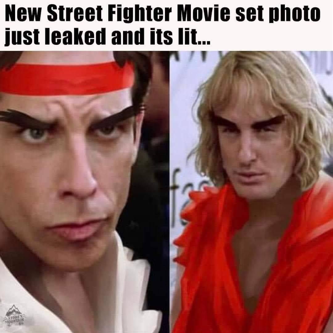New Street Fighter Movie set photo just leaked and its lit...