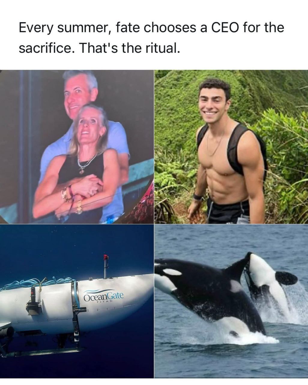 Every summer, fate chooses а CEO for the sacrifice. That's the ritual.