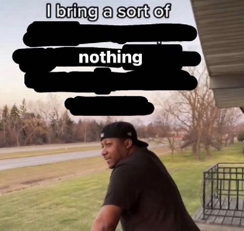 nothing