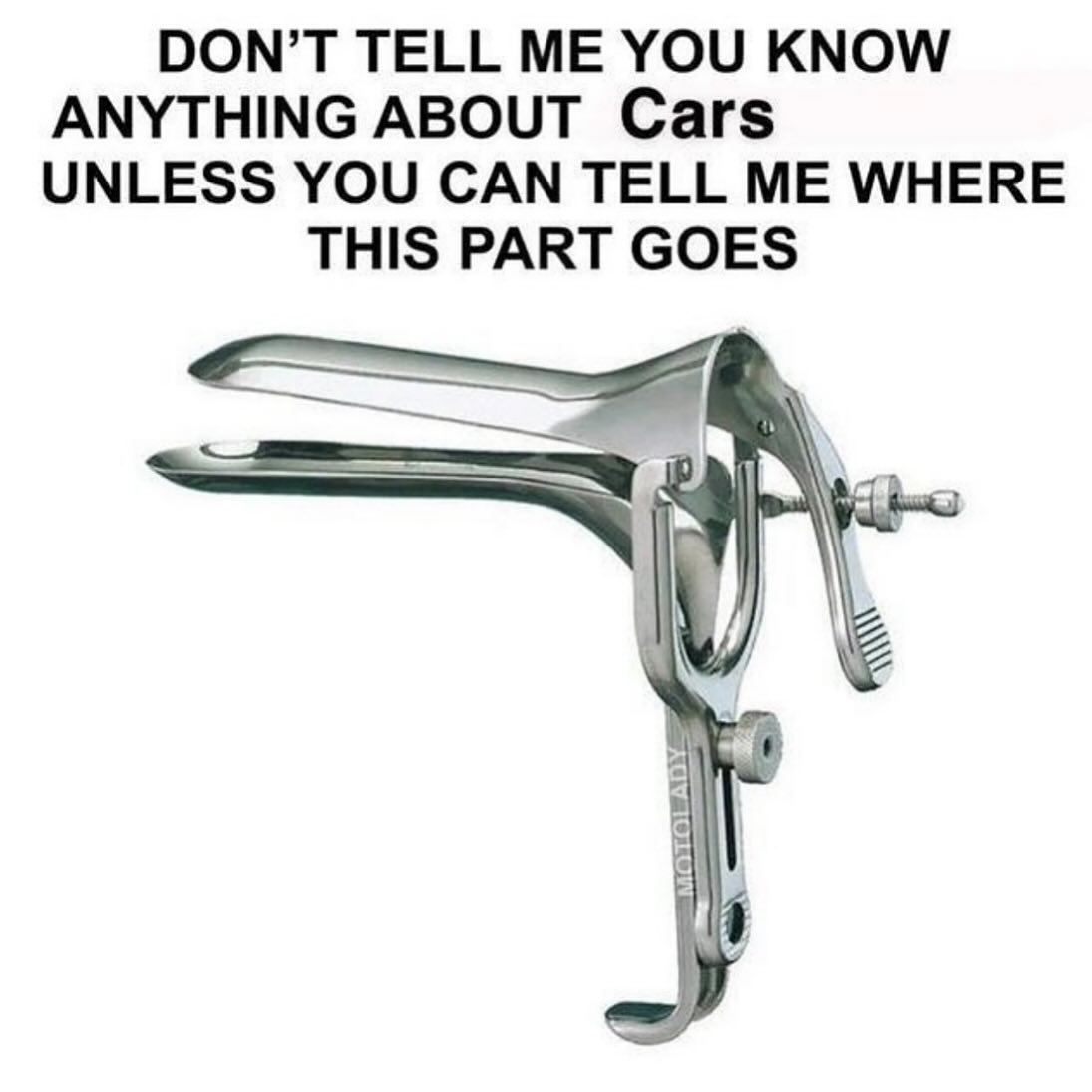 DON’T TELL ME YOU KNOW ANYTHING ABOUT Cars UNLESS YOU CAN TELL ME WHERE THIS PART GOES у