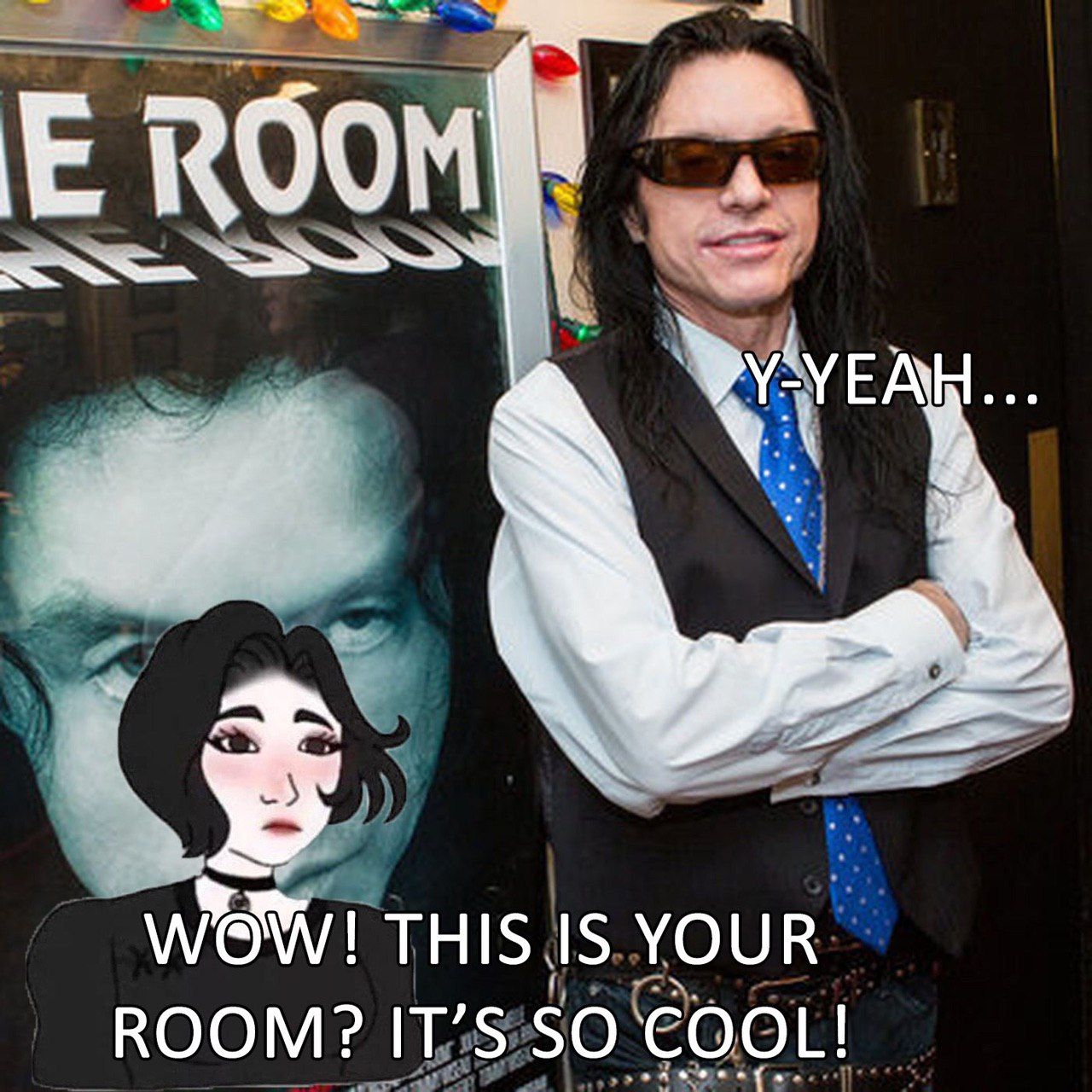 ROOM THIS IS YOUR ROOM? IT’S SO COOL!