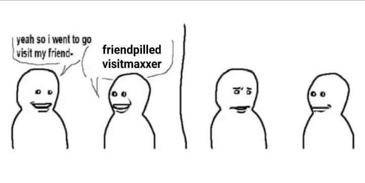 my friendpilled visitmaxxer as