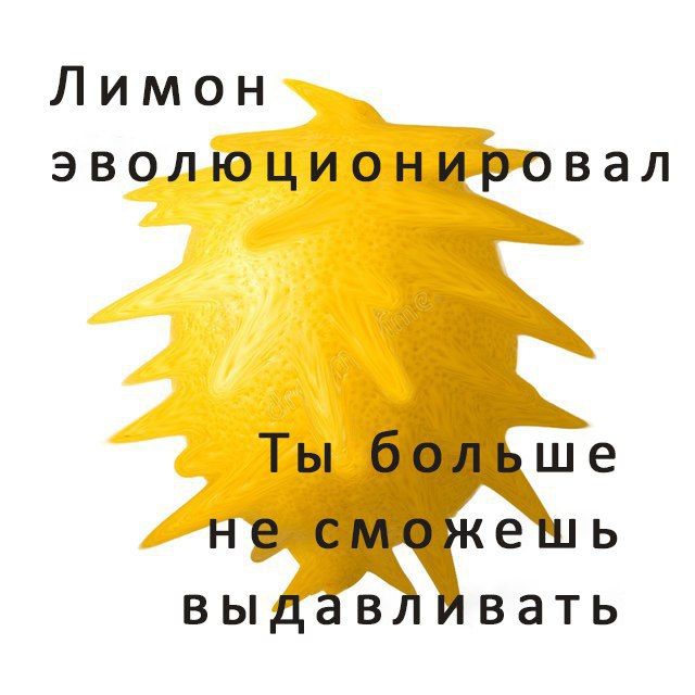 Лимон овал ЭВОЛЮЦИ выдав вать