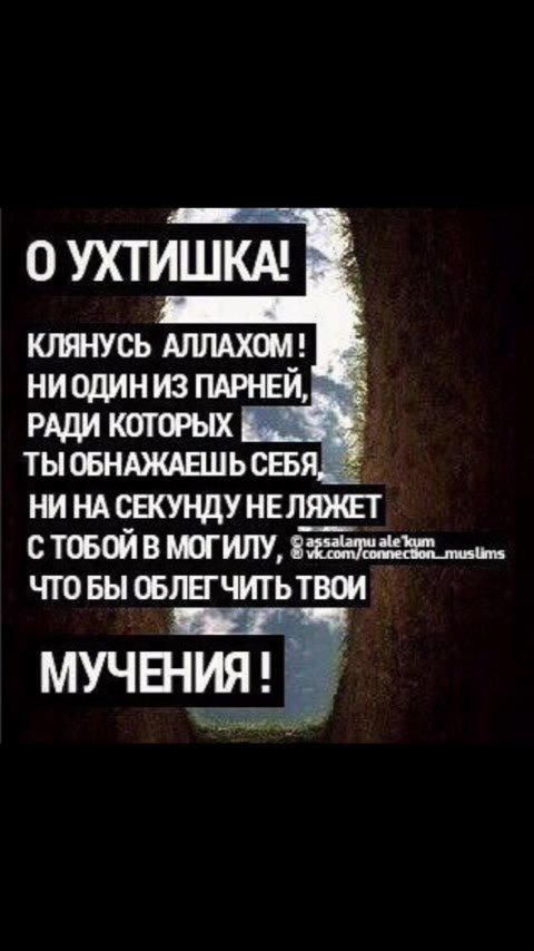 КЛЯНУСЬ АЛЛАХОМ! НИ ОДИН ИЗ ПАРНЕЙ, РАДИ КОТОРЫХ ТЫ ОБНАЖАЕШЬ CEBA, _ НИ НА СЕКУНДУ НЕЛЯЖЕТ С ТОБОЙ В МОГИЛУ, Зенит sstins ЧТОБЫ ОБЛЕГЧИТЬ ТВОИ МУЧЕНИЯ! у да, в хиджабе жарко, сестра, но не жарче одев