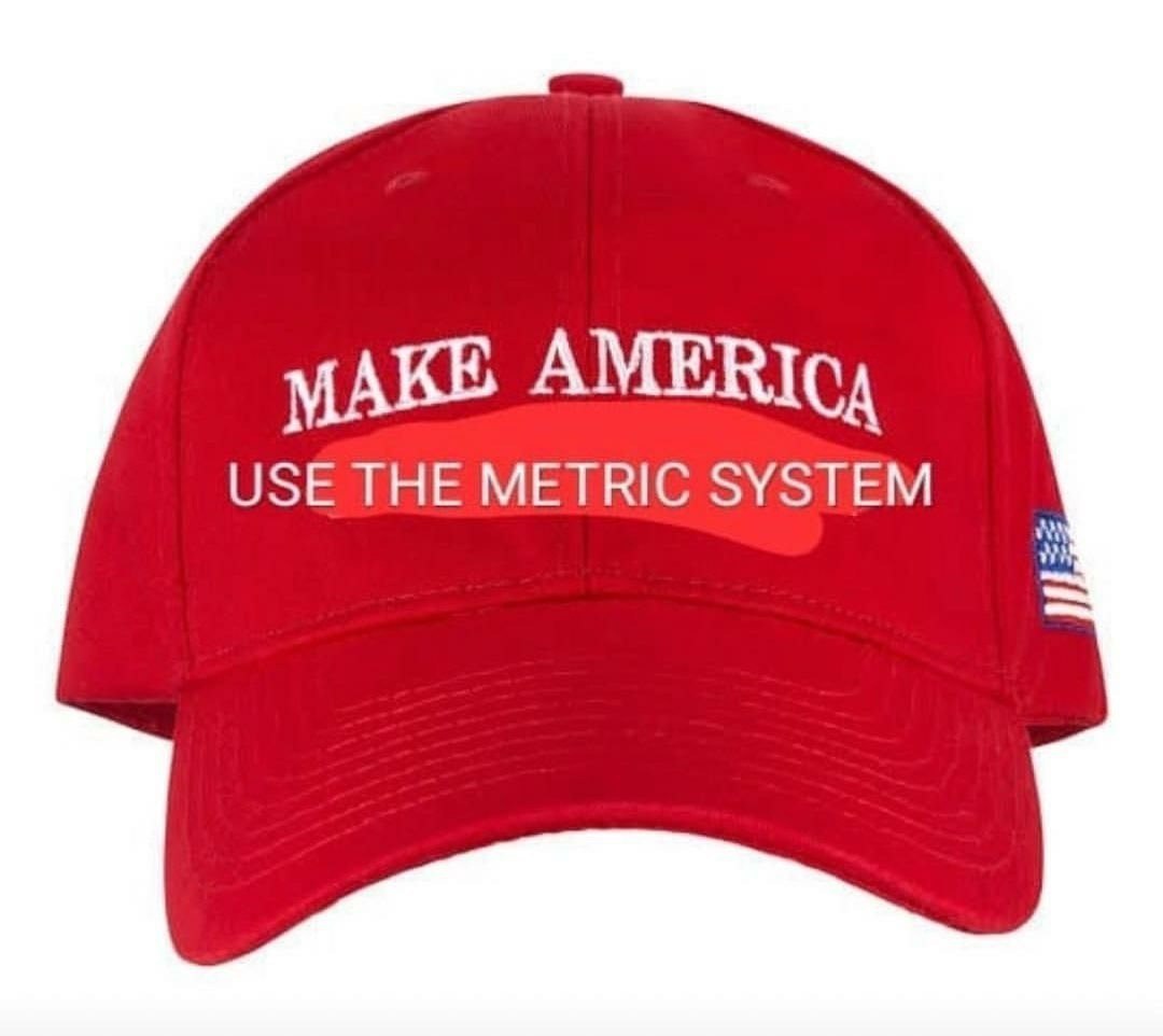 МАКЕ АМЕВТСА USE THE METRIC SYSTEM