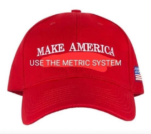 МАКЕ АМЕВТСА USE THE METRIC SYSTEM