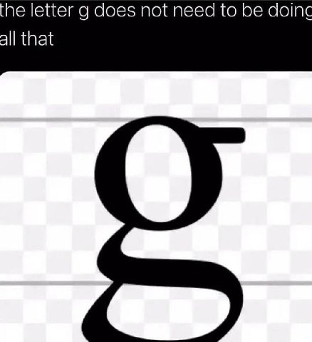 he letter does not need to be doinc all that