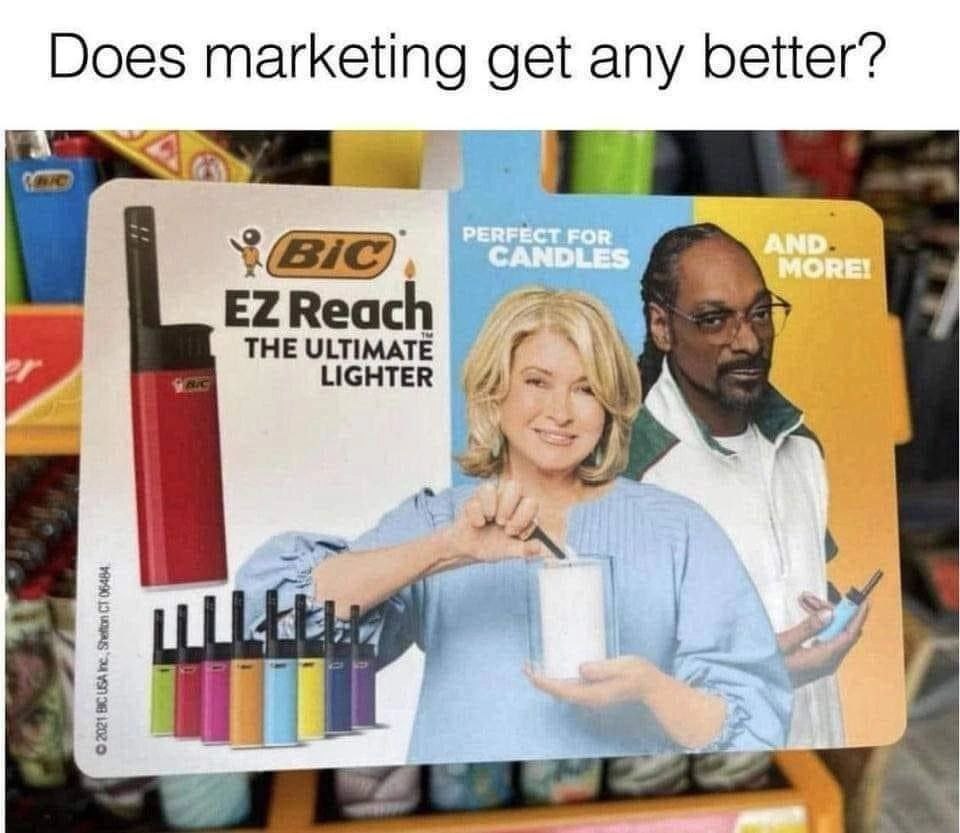 Does marketing get any better? EZReach LIGHTER