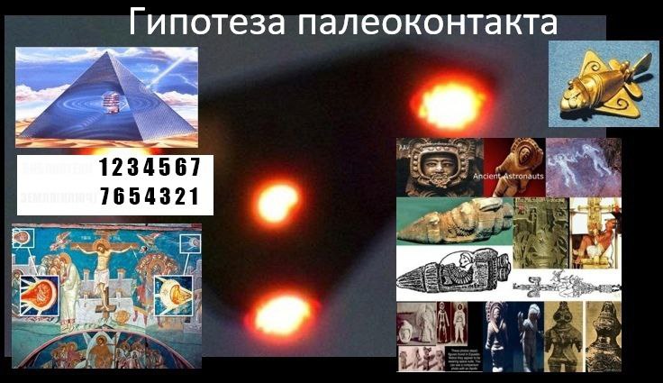 Гипотеза палеоконтакта 4 1234567 4 1654321 it к