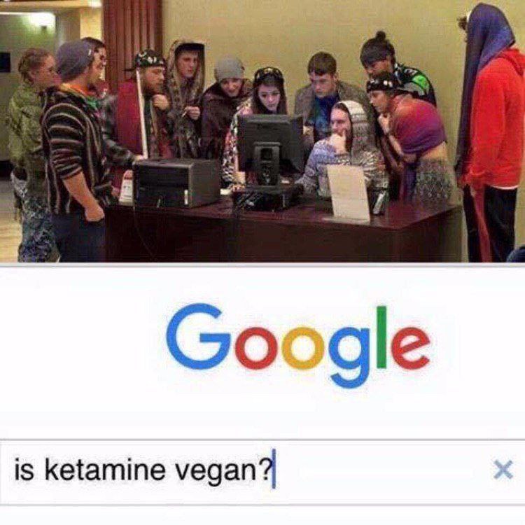 7. Я oogle is ketamine vegan?