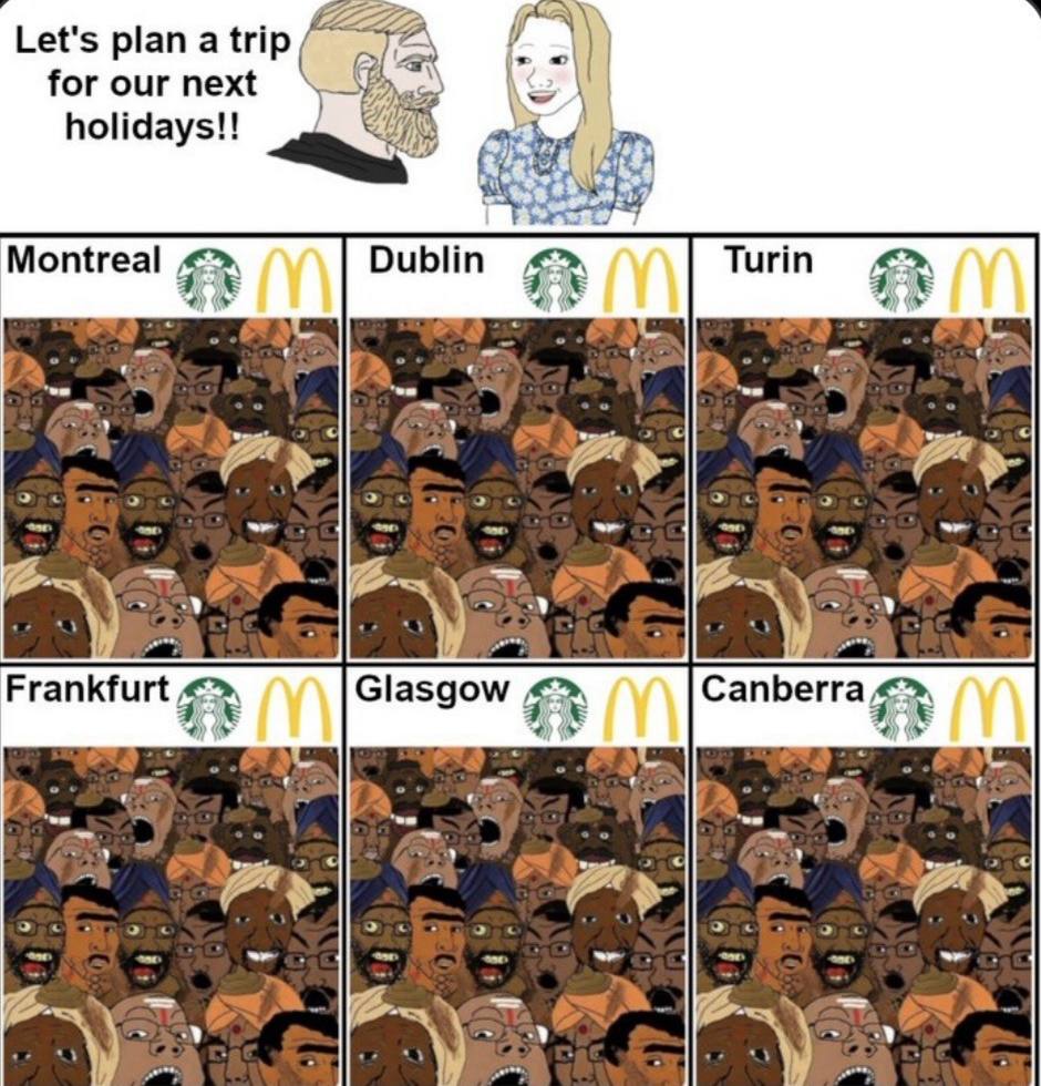 Let's plan а trip о for our next holidays!! Montreal Dublin Turin 4 Frank furt Glasgow 4