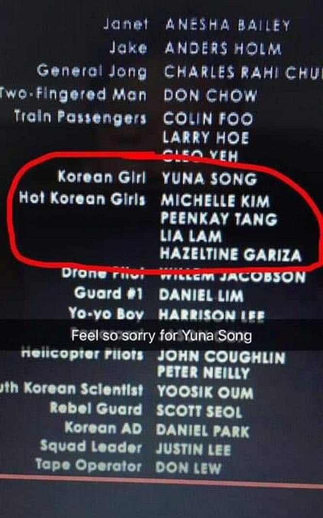 ARLES ЕАН СНЫ Mon CON Tan LARRY HOE Korean Girl YUNA SONG Hol Kor@an Girls MICHELLE KIM PEENKAY TANG LIA LAM HAZELTINE GARIZA ris: JACUBSON LIM Bov HARRISON Feel so sorry for Yuna Song пенсортег JOHN 