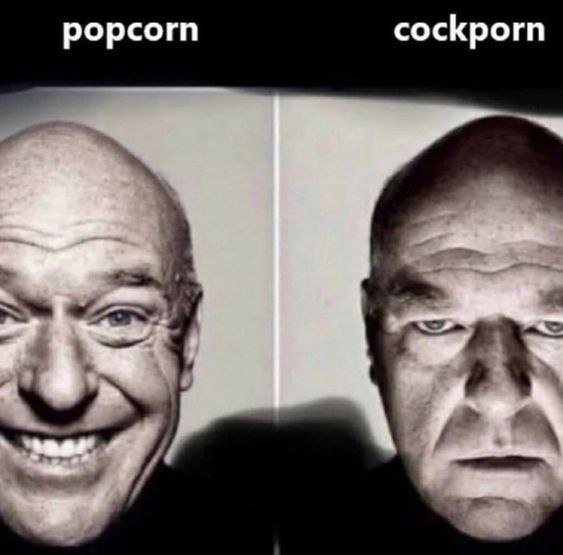 popcorn cockporn