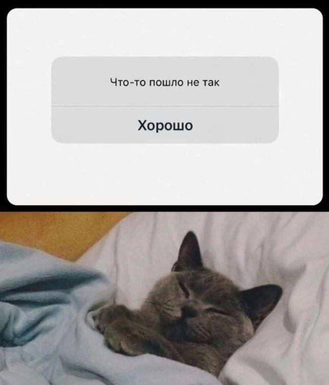 Что-то пошло не так Хорошо A
