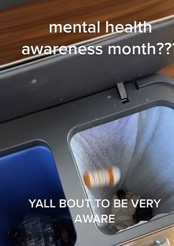 mental awareness month?? YALL BE VERY AWARE