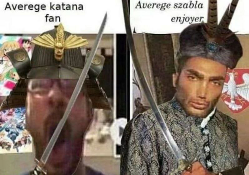 Ауегеде katana Averege szabla fan 1