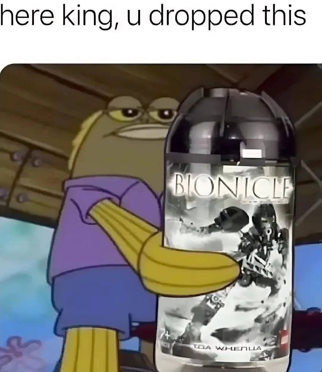 here king, и dropped this