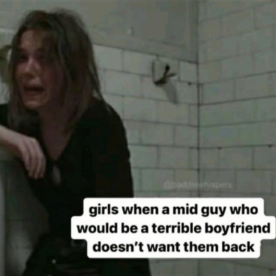 girls when a mid guy who would be a terrible boyfriend want them back