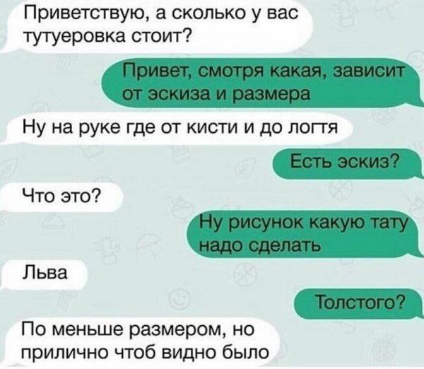 Приветствую, а сколько у вас тутуеровка стоит? Ну на руке где от кисти и до логтя Что это? Льва По меньше размером, но прилично чтоб видно было