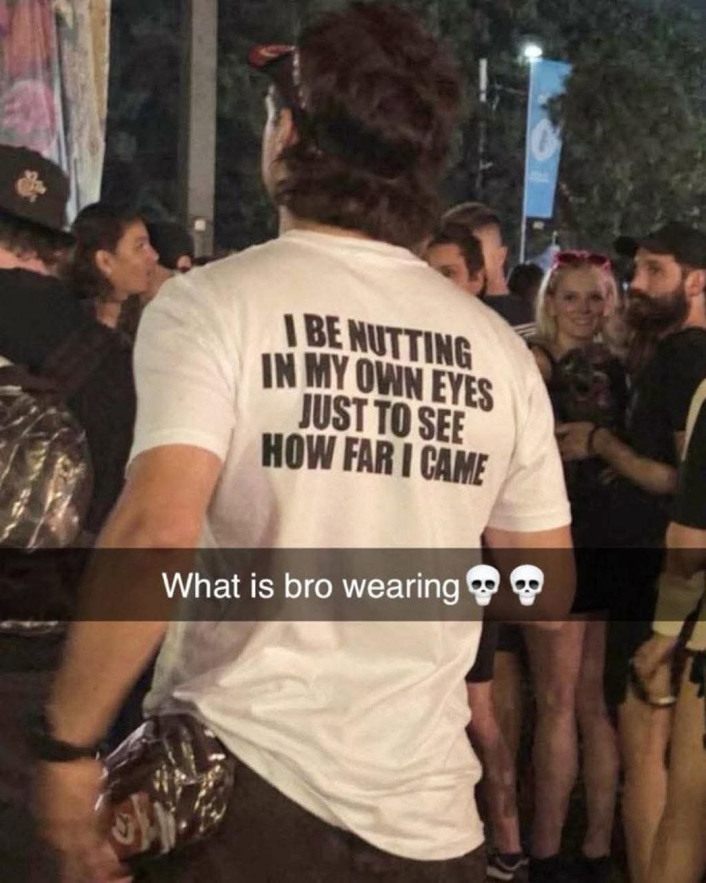 What is bro wearing