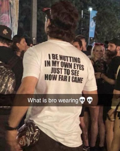 What is bro wearing