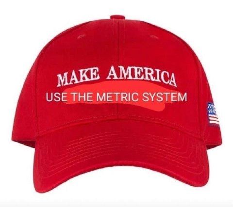 МАКЕ AMERIc A USE THE METRIC SYSTEM