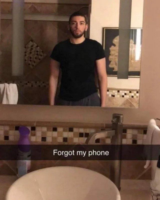Forgot my phone