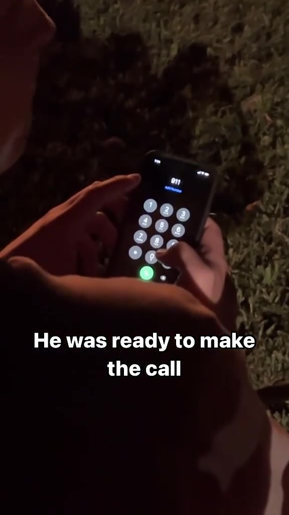 Не was ready to make the call