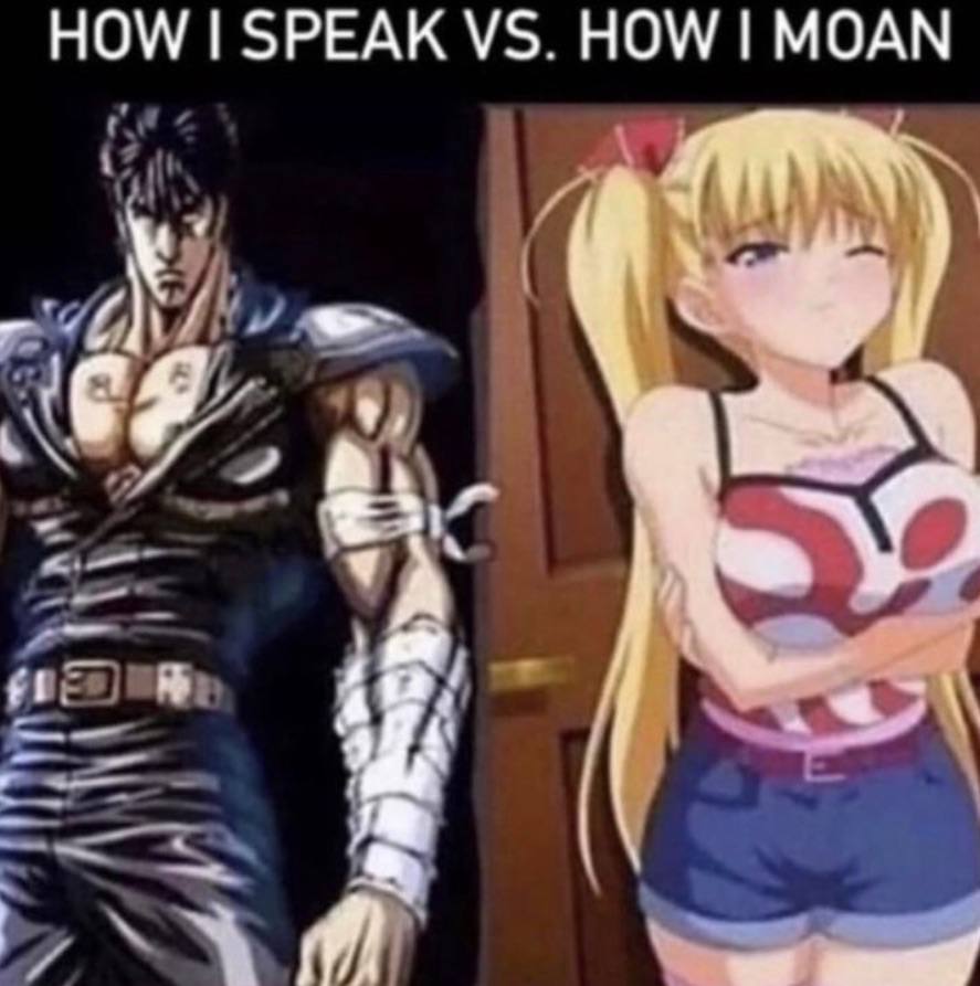HOW SPEAK HOW MOAN