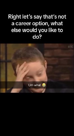 be doing in say 10 years а career option, what