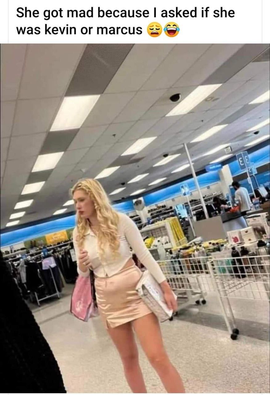 She got mad because asked if she was kevin or marcus у