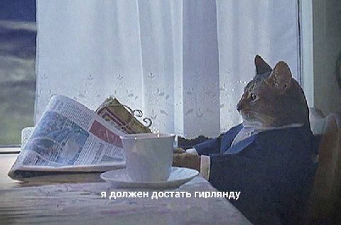 i 7 я должен достать гирлянду