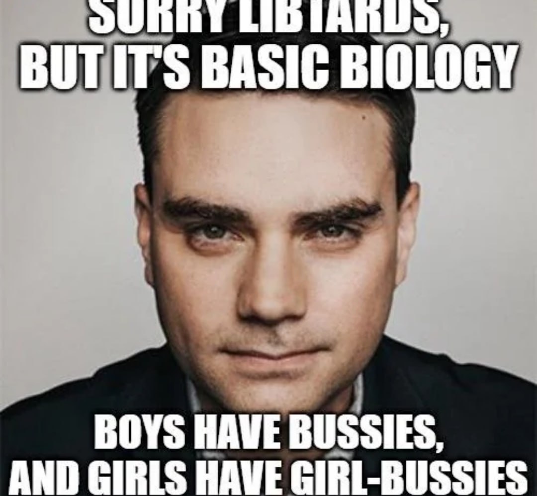 BUT IT'S BASIC BIOLOGY AND GIRLS HAVE GIRL-BUSSIES BOYS HAVE BUSSIES,