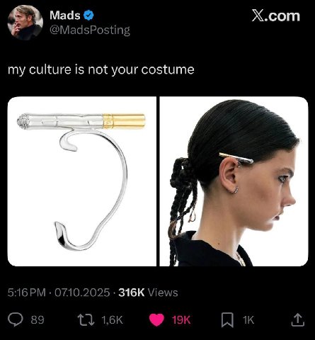 X.com my culture is not your costume Vie