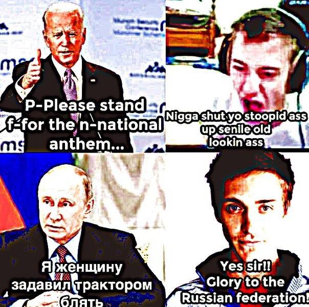 Please Nigga shut:yo stoopid ass the! anther... lookin‘ass sirl! енщину у зада трактором Clory Russian federation