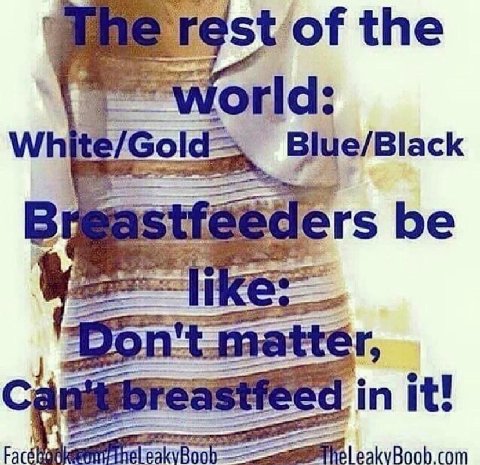 ‘The rest of the Norid: Blue/Black Breastfeeders be И in It: