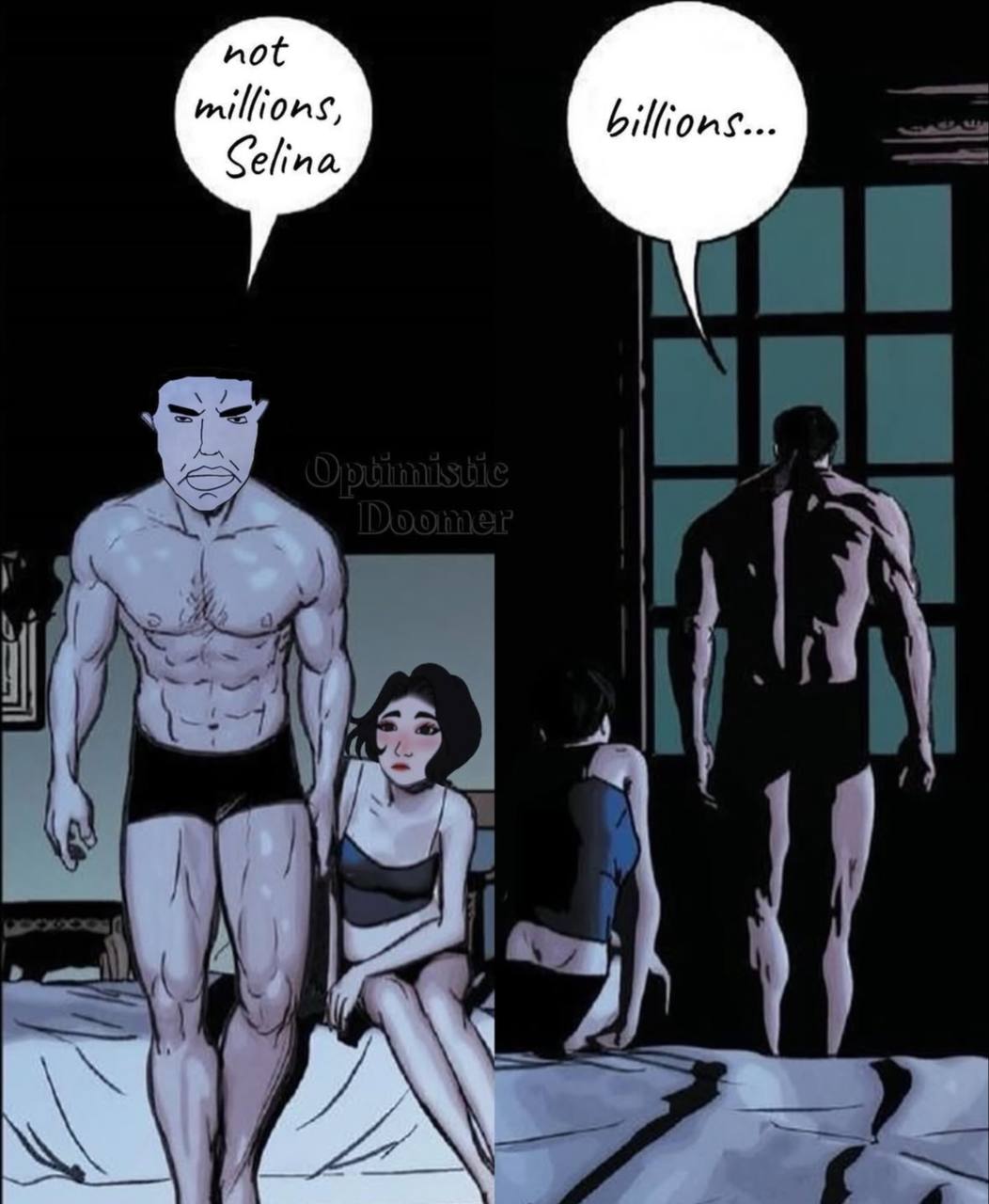 not millions, Selina