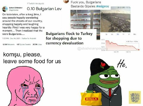 Fuck you, Bulgarians Bastards Gipsies #migros Bulgarian Lev On television, after a long time, saw people happily wandering around the streets of our country, shopping happily and laughing heartily. Fi