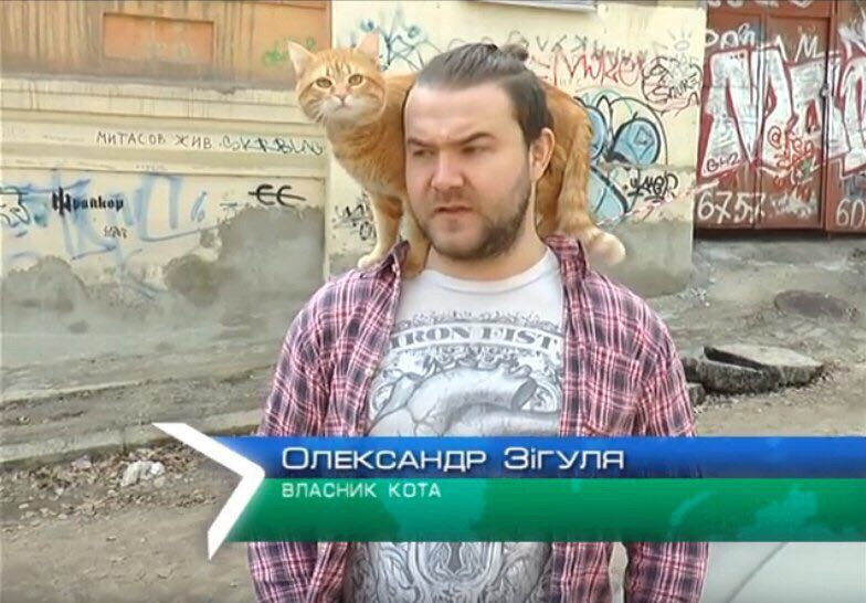 orn ЖИВ a A "4 i 7 ОЛЕКСАНДР ВЛАСНИК КОТА a CBS Я